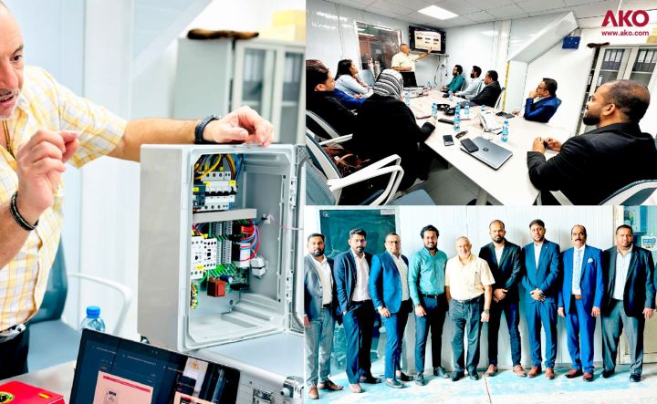 AKO training seminar in Cool Concept Technical Services office in Ajman ...